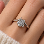 The Grape — Seven-Stone Moissanite Cluster Ring