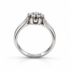 The Grape — Seven-Stone Moissanite Cluster Ring