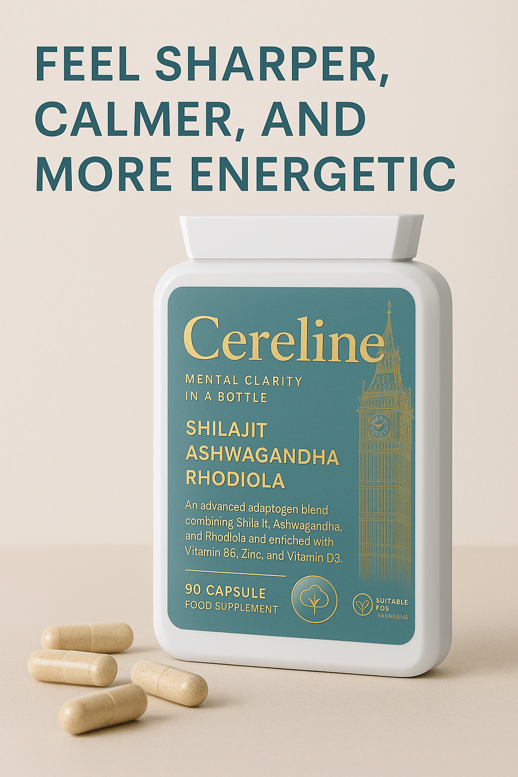 Cereline Mind & Focus Shilajit Complex